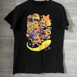 Mario Cart Video Game Retro Graphic T Shirt